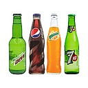 MIRINDA / MONTDEW / PEPSI 7UP GLASS (24X250ML)